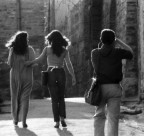 inseguimento fotografico in BW