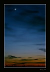 Moon sunset Moon sunset