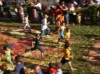 Corsa sull'infiorata
