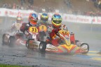 Mondiale di kart dopo la pioggia