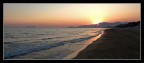 Tramonto a Sperlonga, sullo sfondo il Circeo Tramonto a Sperlonga, sullo sfondo il Circeo