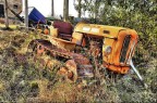 Vecchio trattore cingolato FIAT Vecchio trattore cingolato FIAT