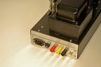 Dettaglio del retro del mio ampli valvolare autocostruito