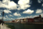 Lungarno - Pisa (Photoshopped)