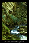 A river runs through it A river runs through it