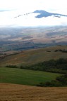Giornata strana nella val d'Orcia.