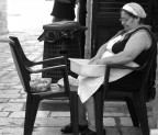 Bari vecchia - Signora e Polpi Bari vecchia - Signora e Polpi
