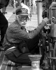 Vecchio suonatore - Barcellona Vecchio suonatore - Barcellona