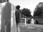 Amsterdam street pissing