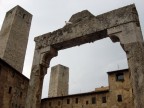Immagine scattata nella piazzetta di San Gimignano