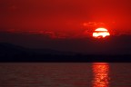 Tramonto sul lago