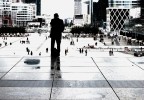 Standing alone Standing alone