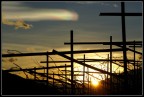 Parelio al tramonto Parelio al tramonto