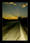 La strada del tramonto La strada del tramonto