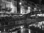 Una classica serata estiva sui navigli a Milano, una birra...e una foto..