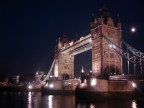 London Bridge & Moon London Bridge & Moon