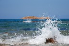 L'onda sullo scoglio.....splash L'onda sullo scoglio.....splash