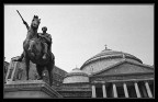 Napoli: Ferdinando di Borbone in Piazza Plebiscito