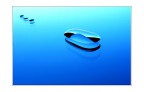 Astratto nel blu Astratto nel blu