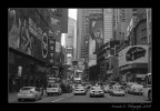 Crossing Road in Times Square Crossing Road in Times Square