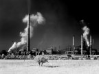 Lo stabilimento Ilva di Taranto all'infrarosso.
Canon A85 e filtro Infrared