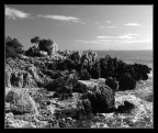 black &amp; white cliff