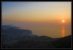 Penisola Sorrentiana al tramonto Penisola Sorrentiana al tramonto