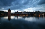 Lucerna si specchia di notte Lucerna si specchia di notte