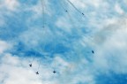 Manifestazione frecce tricolore da un altra angolazione Manifestazione frecce tricolore da un altra angolazione