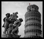 Pisa b/w