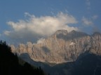 La Civetta all'ora della "Enrosadira" La Civetta all'ora della "Enrosadira"