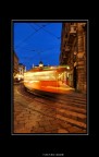 Tram by night
