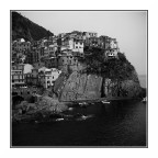Manarola con la Lubitel