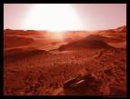 Tramonto su Marte
