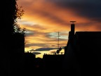 tramonto milanese tramonto milanese