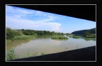 Conflunza Tevere-Farfa dal capanno...