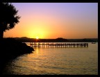 Tramonto sul lago Tramonto sul lago