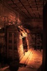 Una trincea della Guerra sui monti del Trentino Una trincea della Guerra sui monti del Trentino