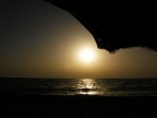 tramonto e ombrellone tramonto e ombrellone
