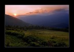 Un Tramonto Montano Un Tramonto Montano