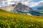 verso il Sassongher verso il Sassongher