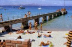 Porto Cervo, Molo di Baia Sardinia estate 1985 Porto Cervo, Molo di Baia Sardinia estate 1985