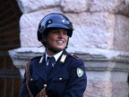 poliziotta a cavallo verona