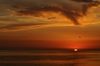 tramonto sul mare di Anzio tramonto sul mare di Anzio