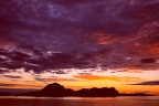 TRAMONTO ALLE ISOLE LOFOTEN TRAMONTO ALLE ISOLE LOFOTEN