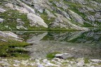 Lago di Zjoueil (con riflesso) Lago di Zjoueil (con riflesso)
