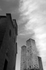 Le "ciminiere" (B&W, San Gimignano Le "ciminiere" (B&W, San Gimignano