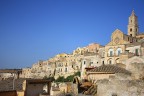 IL DUOMO E IL SASSO BARISANO ( MATERA ) IL DUOMO E IL SASSO BARISANO ( MATERA )