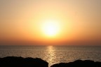 Tramonto sul mare di Capo d'Orlando