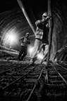 costruzione di una galleria costruzione di una galleria